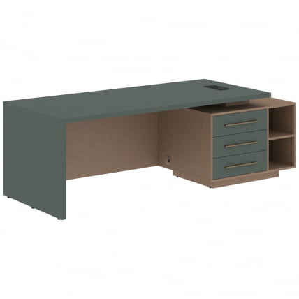 Стол руководителя правый ВЕЛИОН ВCТ 2390 Р Нефрит Кобра / VELION VCT R_0