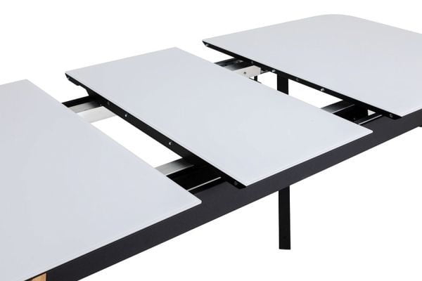 Стол раскладной Комби Гласс 140-180 Аутоматиc Натур/Лигхт матте гласс / Combi Glass Automatic Natur/Light matte glass_5