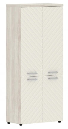 Шкаф с глухими средними и малыми дверьми Торр ЛУКС ТЛХC 85.3 Сосна Эдмонд Латте / Torr LUX TLHC_0