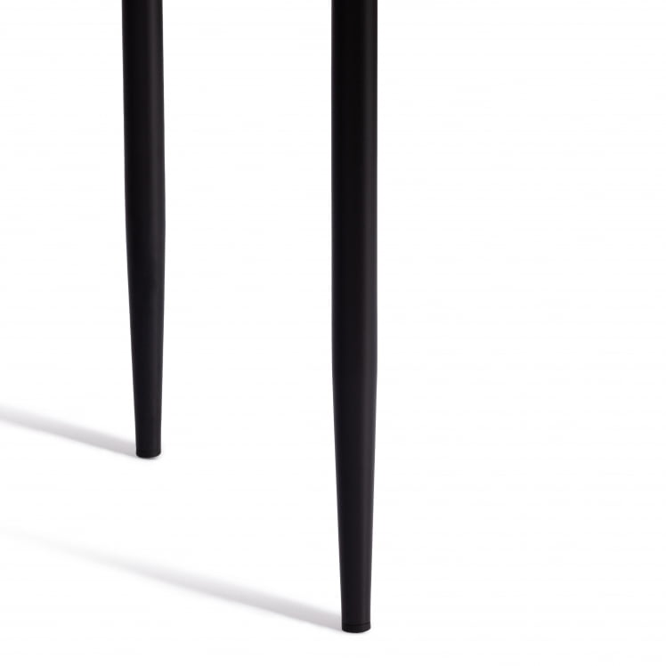 Стул Еасй (мод. ДЖСC02-1) металл, флок, 41 х 52 х 96 см, бровн (золотисто - коричневый) ХЛР12 / черный / Easy (mod. JSC02-1) brown HLR12_7