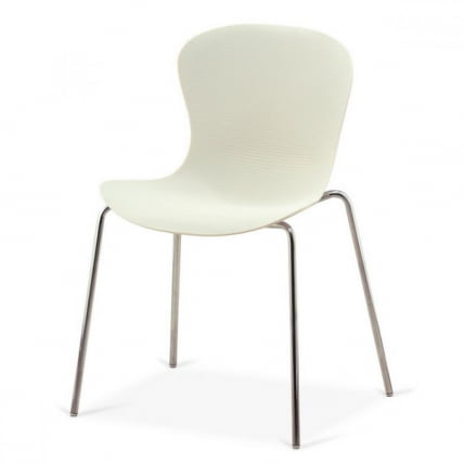 Стул пластиковый КСРБ-078-АВ Вхите / XRB-078-AW White_0