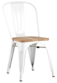 Стул ТОЛИКС ВООД Белый / TOLIX WOOD_0