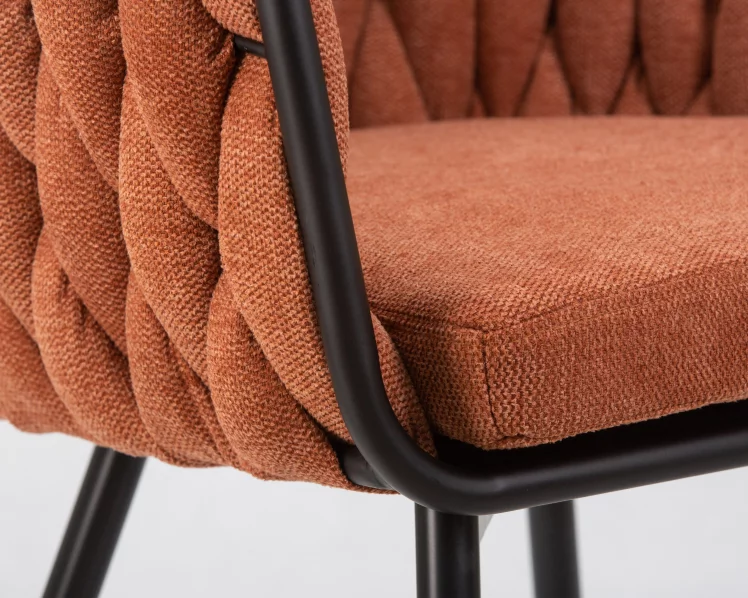 Стул обеденный ДОБРИН МАТИЛДЭ Оранжевая ткань ЛАР 275-27 / DOBRIN MATILDA LAR_7