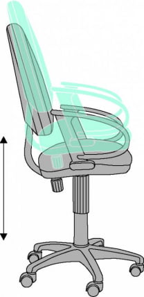 Кресло офисное Бюрократ CХ-300 АКССН Б / CH-300 AXSN B_8