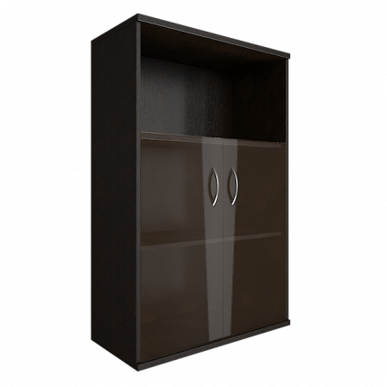 Шкаф средний широкий Рива А.СТ-2.2 Венге Цаво / Riva_0