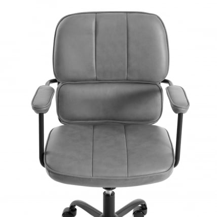 Кресло АЛПХА иск. замша, Грей (Cерый) / ALPHA Grey (Cерый)_5