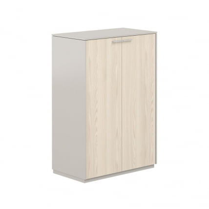 Шкаф средний Атлас НЗ-0305.ГС.ЙН Серый камень Ясень Наварра / Atlas NZ-0305.GS.YN_0