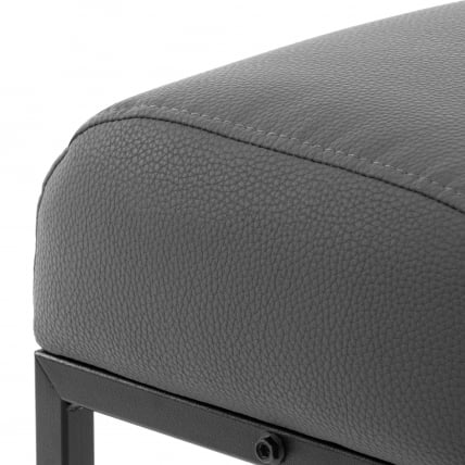 Пуф Чарли Лукс/Чарли Люкс экокожа , Шарп Графит / Charli Lux/Чарли Sharp_2