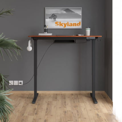 Стол подъемный электрический КСТЕН-УП АТ-002 002 Дуб Темный/черный / XTEN-UP AT-002_5