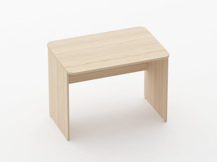 Стол прямой Глассй 1.10.10 Бук светлый / Glassy_0