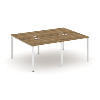 Рабочая станция двухсторонняя на 4 места CОНCЕПТ CН.ДРС-005 Сандал Янтарный Белый / CONCEPT CN.DRS-005_0