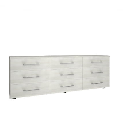 Тумба модульная трехсекционная ЙАЛТА ЛТ-ТС 3.3 Снежная Платина / YALTA LT-TS_0