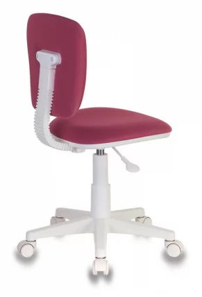 Кресло детское Бюрократ CХ-В204НКС (пластик белый) Розовый 26-31 / CH-W204NX_3