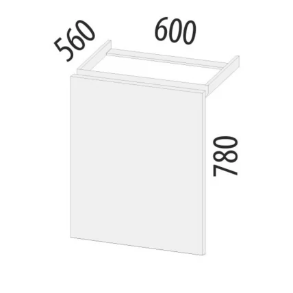 Панель для посудомоечной машины Дакота 103.69_3