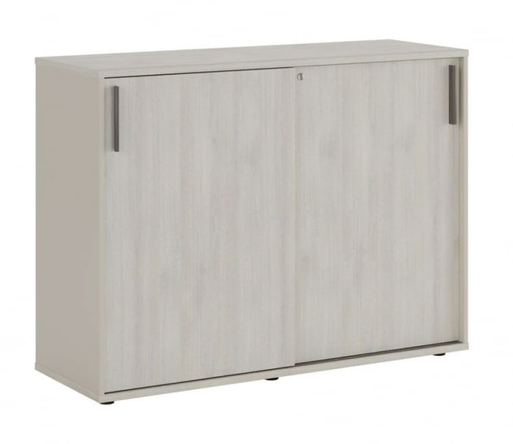 Тумба с раздвижными фасадами Нев Лине НЛН36334521 Дуб шамони светлый / New Line NLN36334521_0