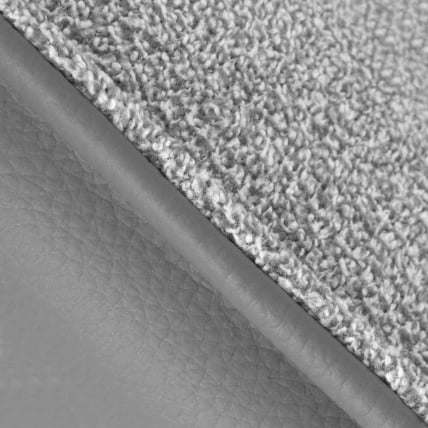 Кресло Мурано/Мурано опора 360, велюр/букле (ХЙП)/Экокожа, светло-серый/графит / Murano/Мурано (HYP)/Экокожа,_11