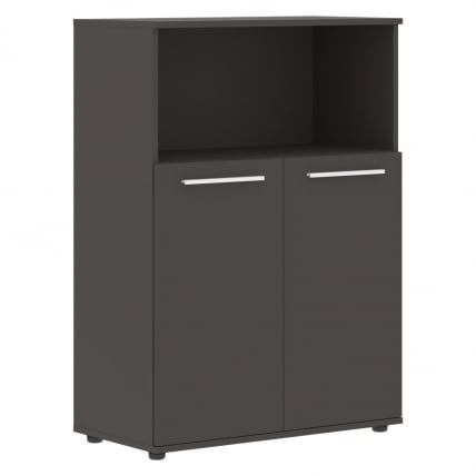 Шкаф с глухими малыми дверьми ЕДИС ЕМCС 85.3 Мокко Белый Мокко / EDIS EMCS_0