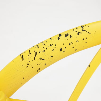 Стул CРОСС (мод.CБ2001) дерево береза, 49.5*53.5*87, античный желтый / CROSS (mod.CB2001)_13