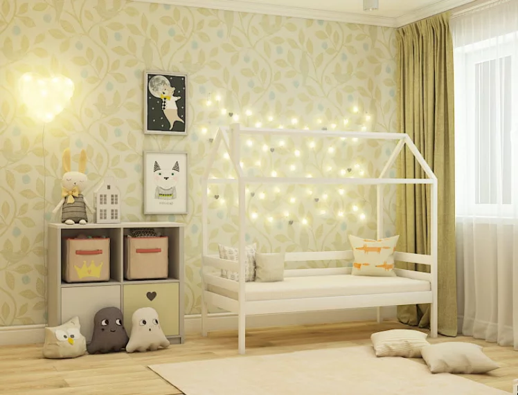 Кровать-домик РооРоом кд-11 Белый / RooRoom_0