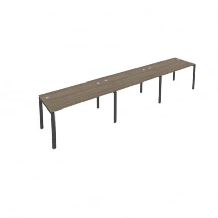 Рабочая станция на 3 раб.места Метал Сйстем Б.СМ-3.3 Вяз/Антрацит / Metal System_0