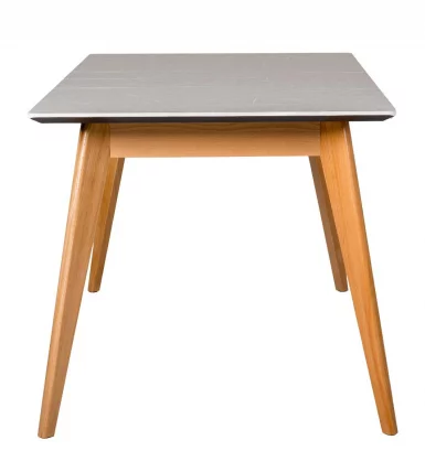 Стол раскладной Лунд 140-180 БУК-Мрамор Бьянко_3