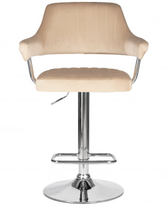 Стул барный ДОБРИН CХАРЛЙ Бежевый велюр МДЖ9-10 / DOBRIN CHARLY MJ9-10_5