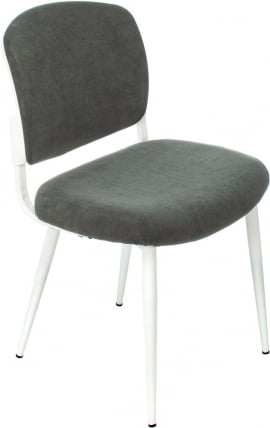 Стулья для кухни Бюрократ КФ-8В вхите Серый 2 шт. / KF-8W white_1