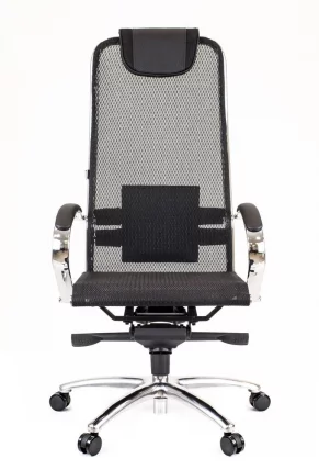 Кресло руководителя Деко сетка Черный / Deco_2