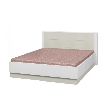 Кровать Вива 160х200 с подъемным механизмом Белая Белый глянец_0