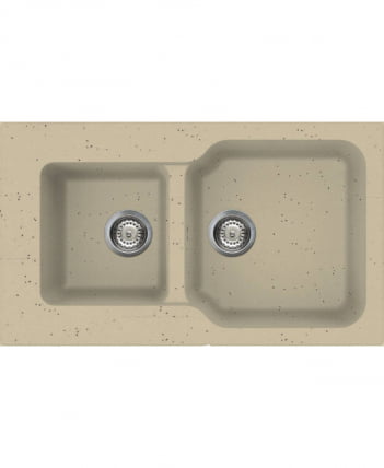 Мойка Омоикири Мару 86-2-Ч Тетогранит/Шампань / Omoikiri Maru 86-2-Ch Tetogranit/Шампань_0