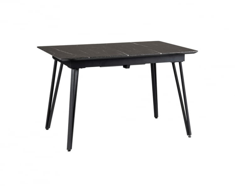 Стол Диего раздвиж. 140-180 Темный мрамор/Бабочка_0