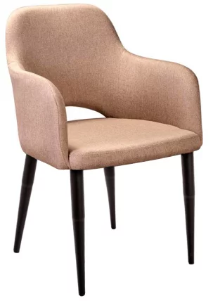 Стул с подлокотниками Ледгер Сканди Браун Черн / Ledger_0