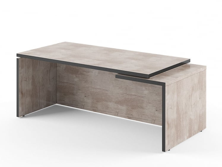Стол руководителя правый ТCТ 209 Р (Дуб Каньон) / TCT R_0