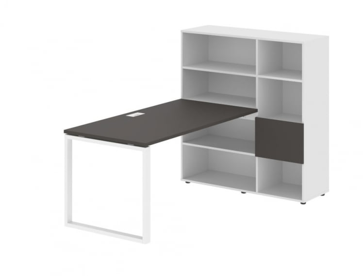 Рабочая станция ЕДИС ЕКРСТ 1215 Мокко Белый Белый / EDIS EQRST_0