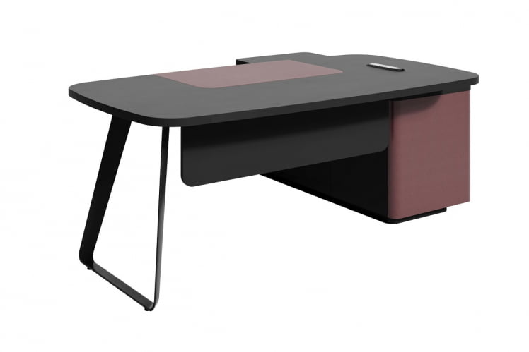 Стол с тумбой левый 2000х1700 ДРВ501СКС.Г3388 / DRV501SX.G3388_0