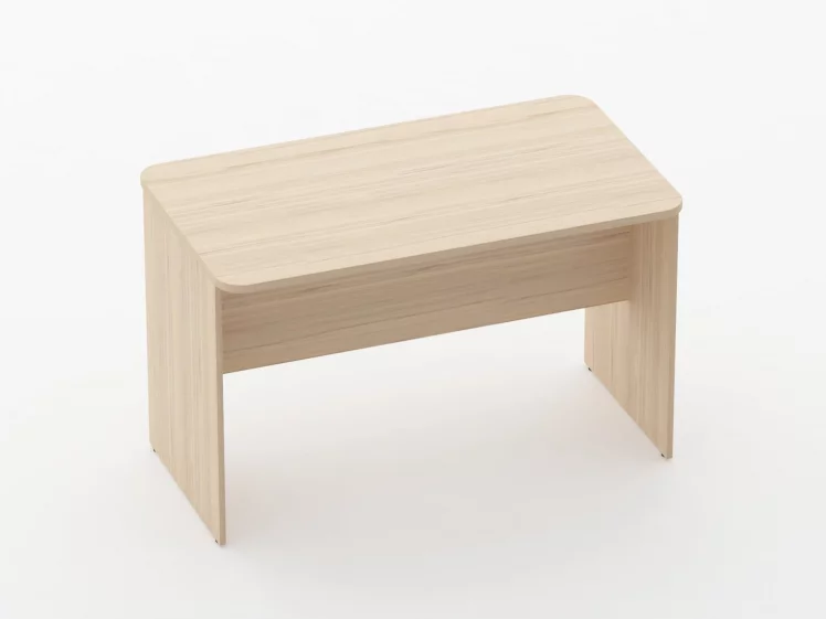 Стол для переговоров Глассй 1.16.12 Дуб молочный / Glassy_0