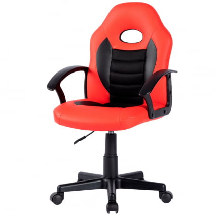 Детское кресло CХАИРМАН КИДС 111 Черный-красный / CHAIRMAN KIDS_3