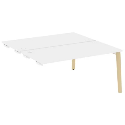 Стол-приставка двойной к опорным элементам ОНИКС ВООД ОВ.Д.СПР-4.8 Белый Бриллиант/Светлый / ONIX WOOD OW.D.SPR-4.8_0