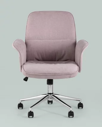 Стул офисный Симона Розовый / Simona_3
