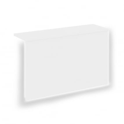 Накладка с подсветкой прямая высокая на 2 модуля О.Р-Ф.МП.В-78 ОНИКС О.Р-НП.В-78.2.С Белый Бриллиант / О.R-F.MP.V-78 ONIX О.R-NP.V-78.2.S_0