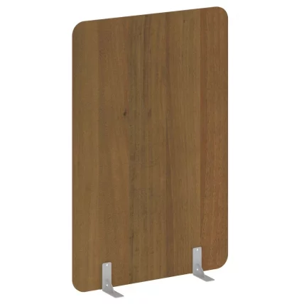 Перегородки на металлических опорах на фетровых подпятниках Р-лине ДП.Ф-120-180 Орех Гварнери / R-line DP.F-120-180_0