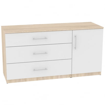 Комод Калисто(К49)699х1352х468ручкарейлинг160мм(ДСС-Белый) / Калисто(K49)699х1352х468ручкарейлинг160мм(ДСС-Белый)_0