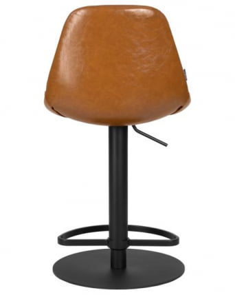 Стул барный ДОБРИН РОМЕ (коричневый винтажный ПУ (МС09)) 2 шт / DOBRIN ROME PU (MS09))_5