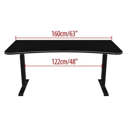 Геймерский стол Ароззи Арена Гаминг Деск Ред / Arozzi Arena Gaming Desk Red_4