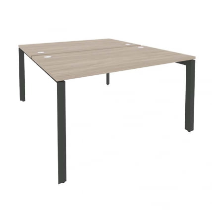 Рабочая станция на П-образном м/к ОНИКС О.МП-Д.РС-2.3.8 Дуб Аттик/Антрацит / ONIX O.MP-D.RS-2.3.8_0