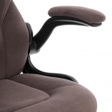 Кресло геймерское БАЗУКА металБЛ велюр, коричневый, 6 / BAZUKA metalBL_9