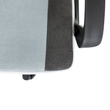 Кресло компьютерное БРАБИКС Форсер ГМ-127, 2 подушки, ткань, серое/светло-голубое / BRABIX Forcer GM-127,_8