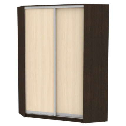 Шкаф-купе ЙА-198х1250-1(Венге-ДМ-Д6Д6) / YA-198х1250-1(Венге-ДМ-D6D6)_0