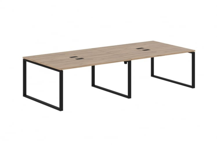 Бенч-система ЕДИС ЕКВСТ 3113 Дуб Денвер светлый Черный / EDIS EQWST_0