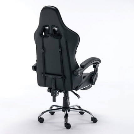 Кресло компьютерное БРАБИКС Декстер ГМ-135 подножка Черное / BRABIX Dexter GM-135_2